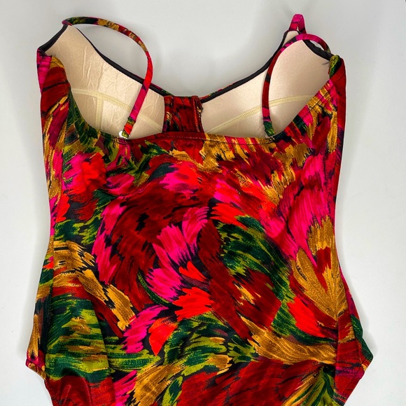 Vintage Mainstream One Piece Bathing Suit | Size 16 - Picture 4 of 8